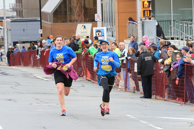 2017 Scotiabank Bluenose Marathon in Downtown Halifax, Nova Scotia