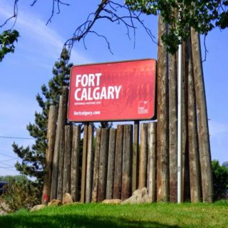 Fort Calgary in Calgary, Alberta